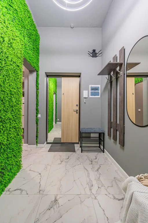 Уютная 2-комнатная квартира в ЖК Изумрудный Бор с собственной террасой