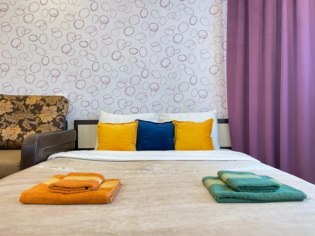 Шикарная квартира до 4 гостей, с большой лоджией