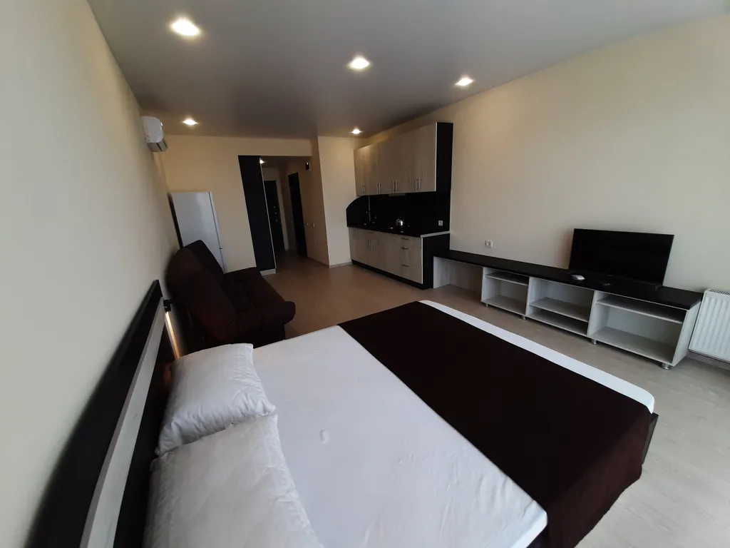 Квартира-студия № 4 2взрослых+2 детей с бассейном