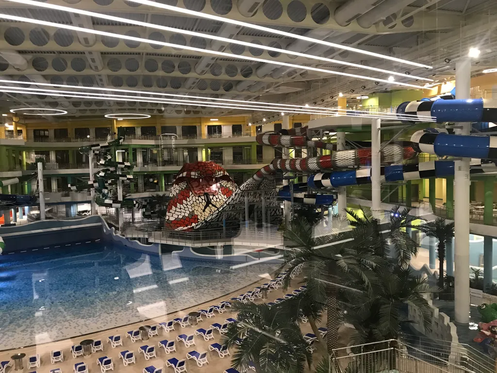 Апартамент у самого современного аквапарка Океанис