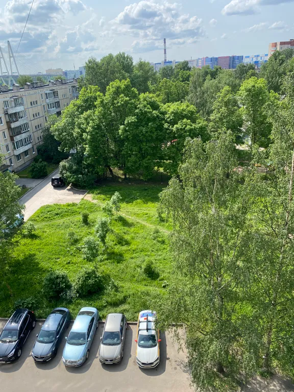 Квартира Уютная квартира с видом на Неву и красивый Вантовый мост — Санкт-Петербург