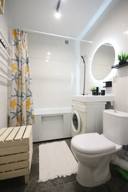 1-комная квартира с кофемашиной, кинотеатром, wi-fi