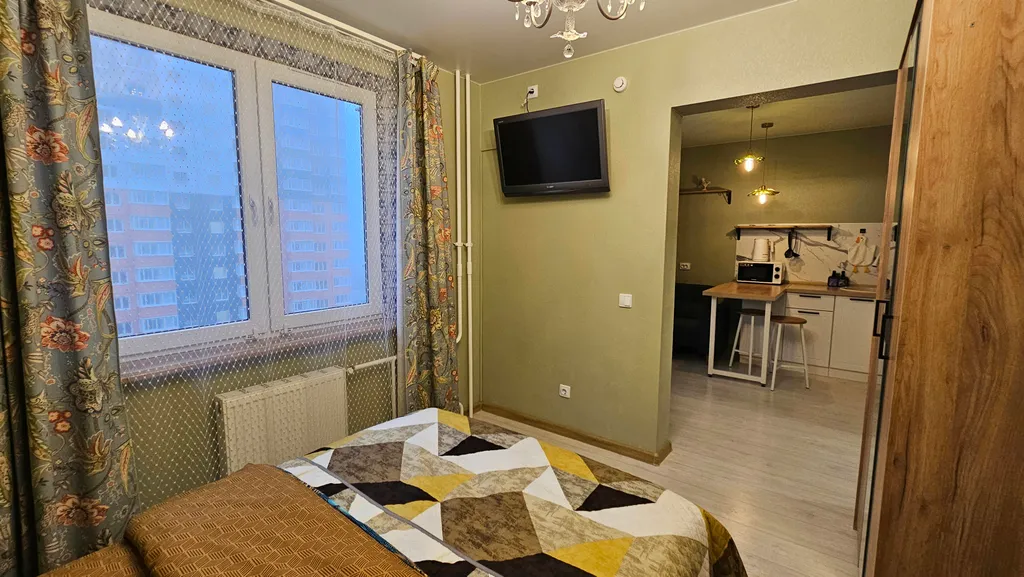 Уютная квартира-студия в новом районе