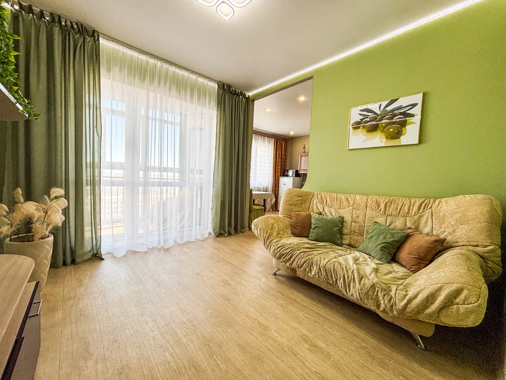 Апартаменты Оливия на 15 этаже с видом на Амур вблизи Арены Ерофей