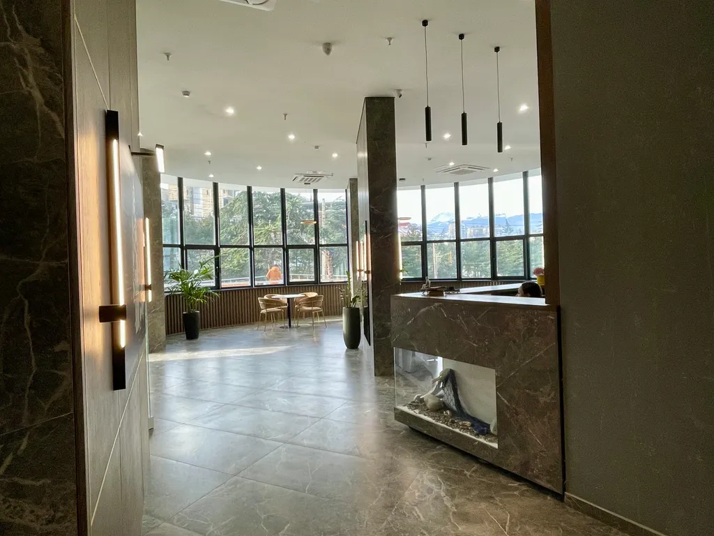 Апартамент с видом на горы