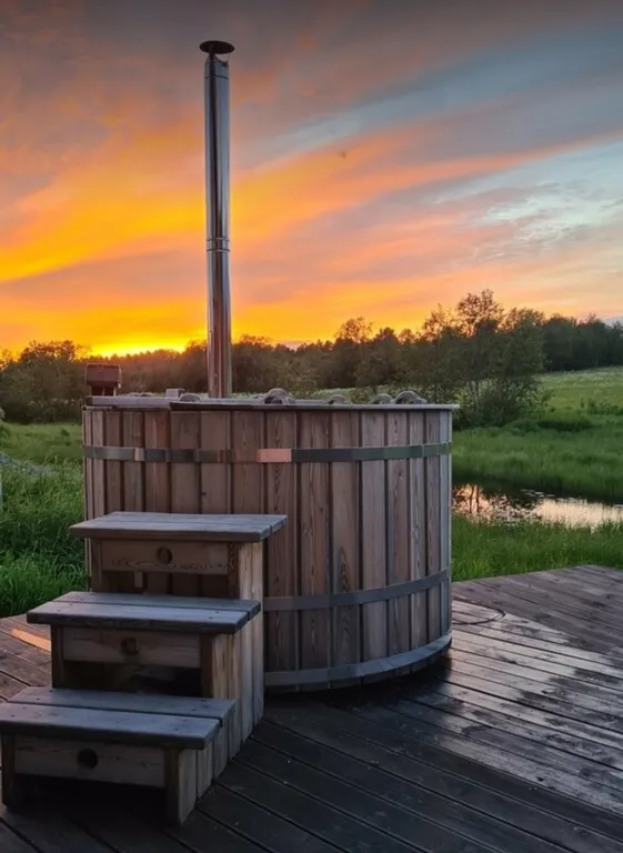 Лодж Ukko 75 кв.м на берегу Онежского озера