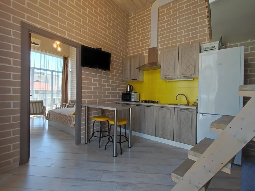 Квартира Квартира Двухуровневая квaртира с отдельной спальной у моря — Кацивели