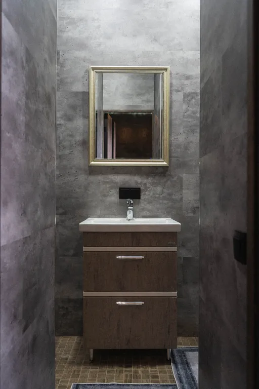 Дом с террасой на территории базы отдыха Едем в горы