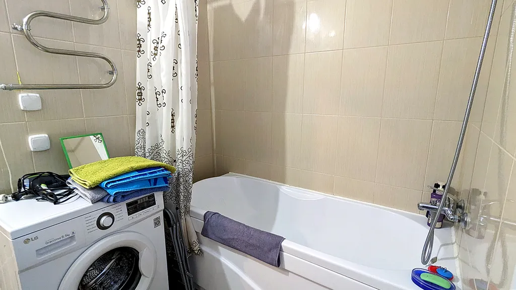 Светлая 1-комнатная квартира возле Мега Парка, Дыбенко