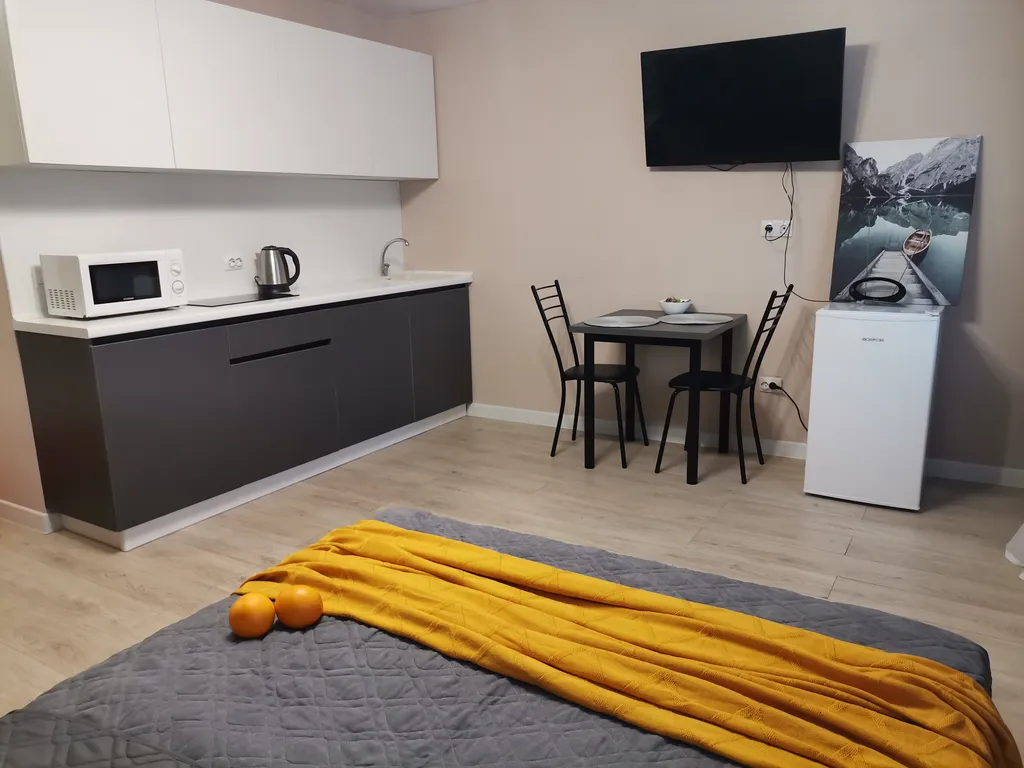 Квартира Идеальная студия в самом сердце Тюмени: комфорт и уют в каждой детали — Тюмень