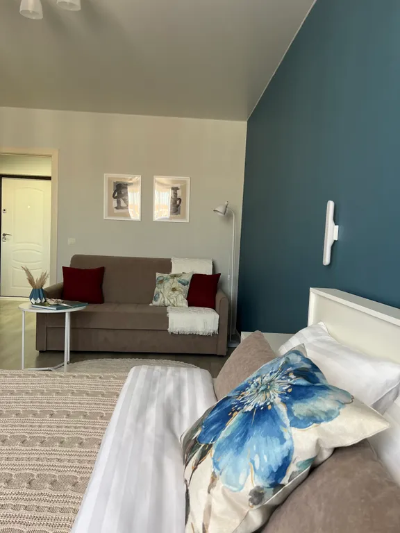 Квартира Современная однокомнатная квартира для любителей чистоты и комфорта — Краснодар