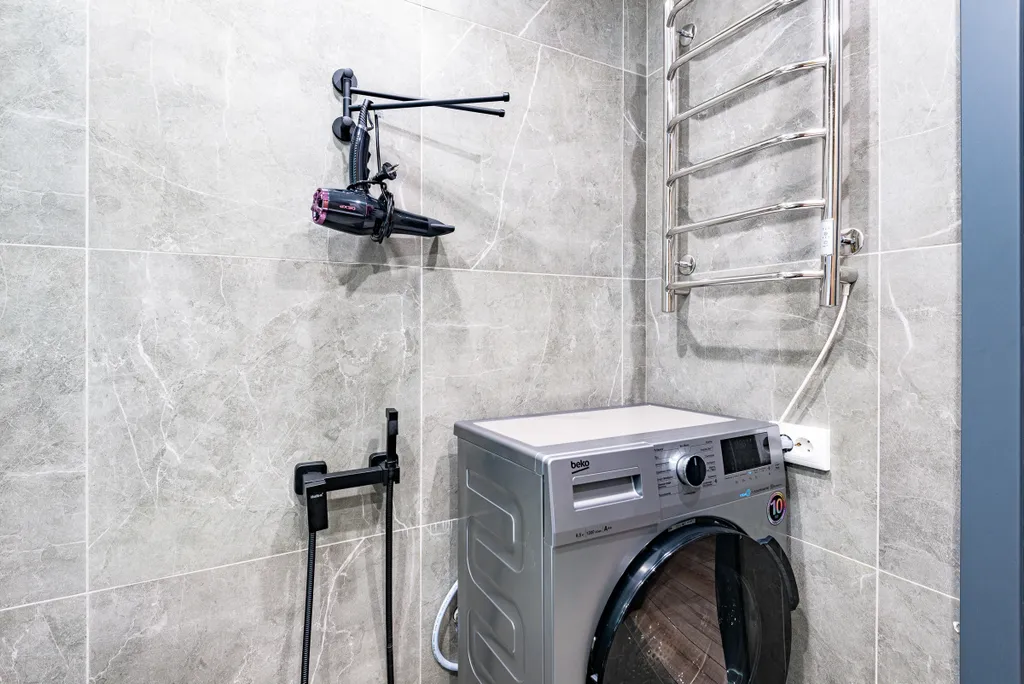 Студия Loft рядом с МНТК в новом микрорайоне, халаты, гостиничный сервис