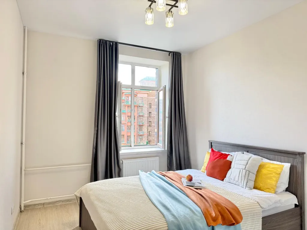 Просторная квартира с балконом