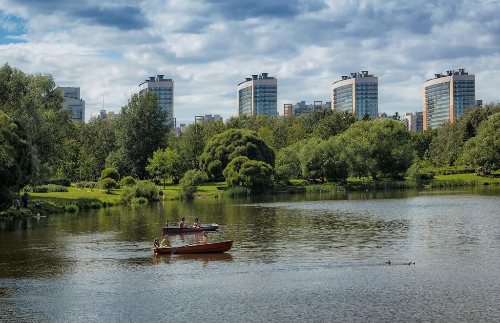 Квартира Евродвухкомнатная квартира на проспекте Будённого — Санкт-Петербург
