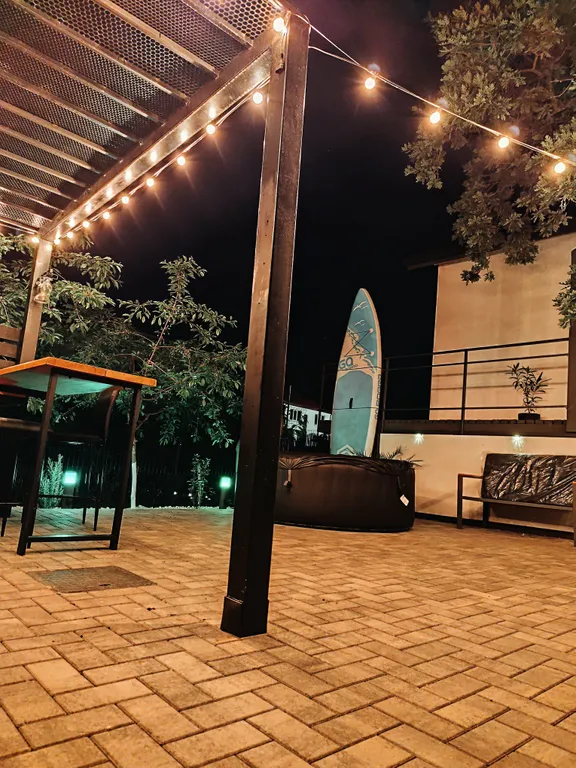 Апартамент на горе с видом на море и сад