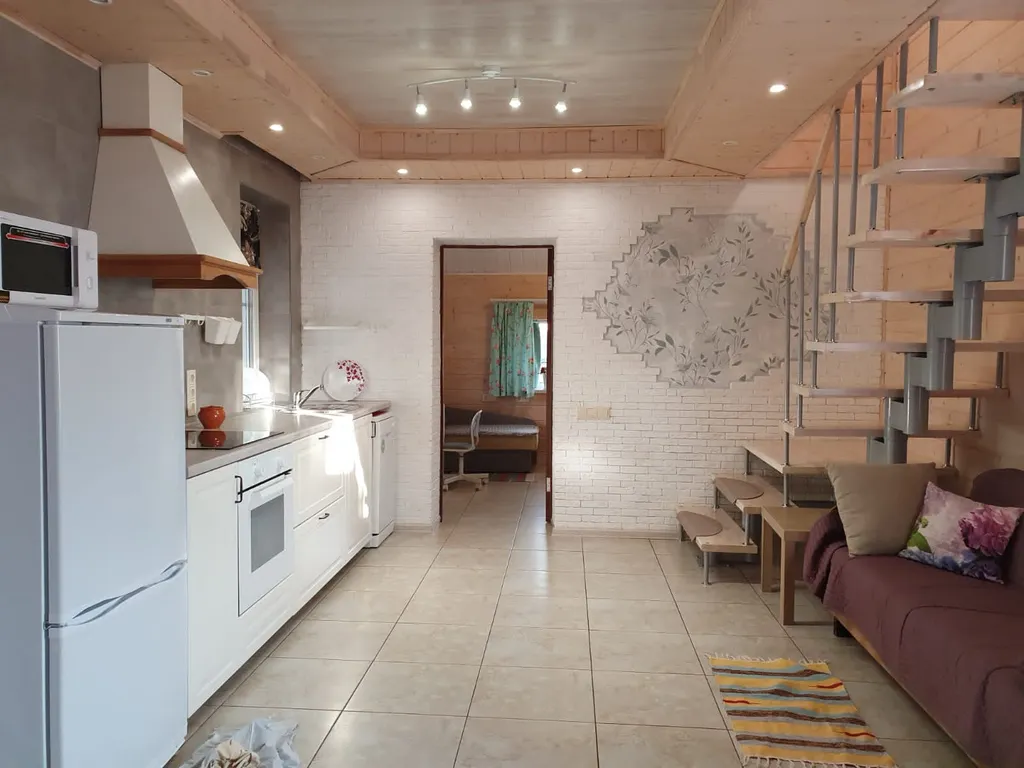 Уютный коттедж с баней на дровах