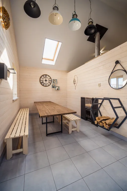 Panda House XL с баней на дровах