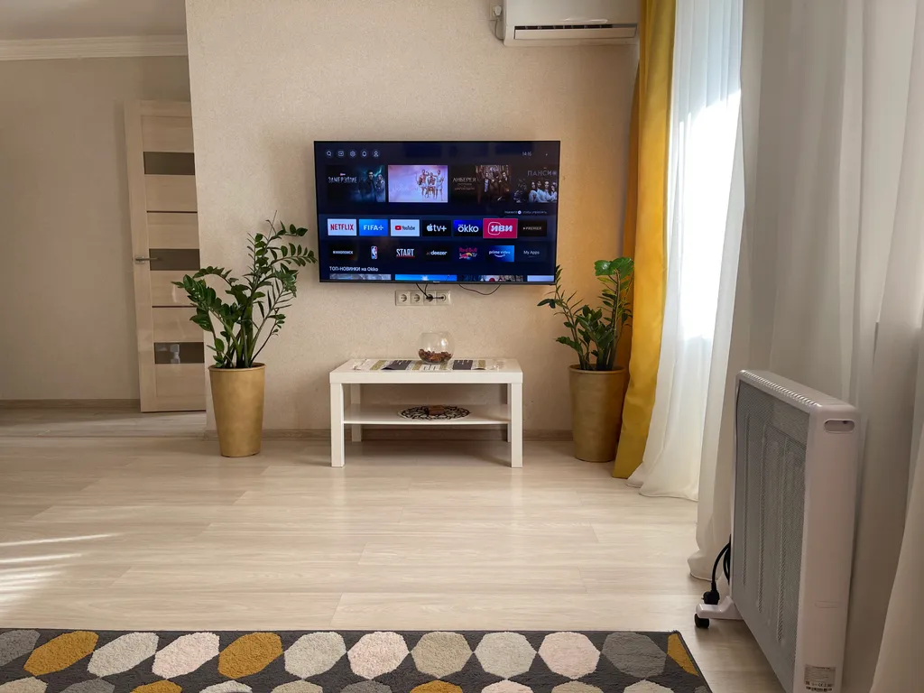 Солнечная квартира в центре города