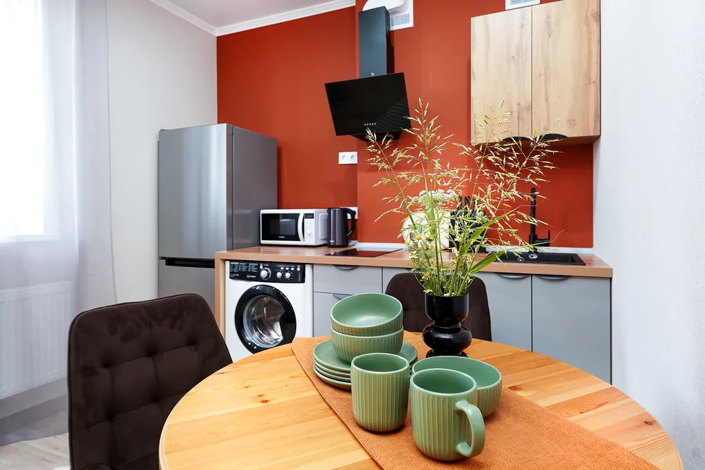 Яркая ухоженная квартира