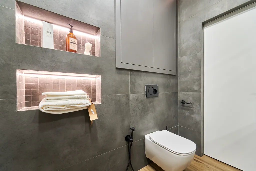 Квартира Квартира Студия с дизайнерским ремонтом и шикарным видом с балкона — Адлер