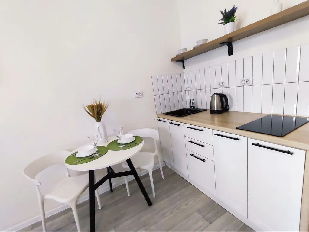 Уютнaя cветлaя квартира в центре с пoтpясающим видом