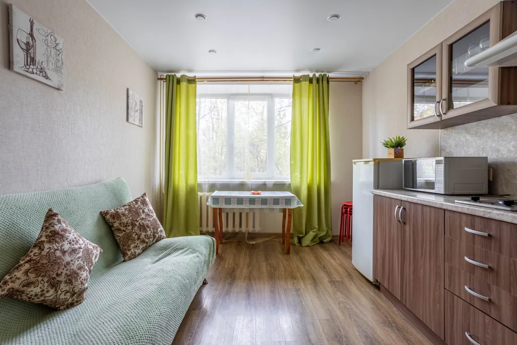 Большая однокомнатная квартира на Красной — аренда посуточно в Петрозаводск