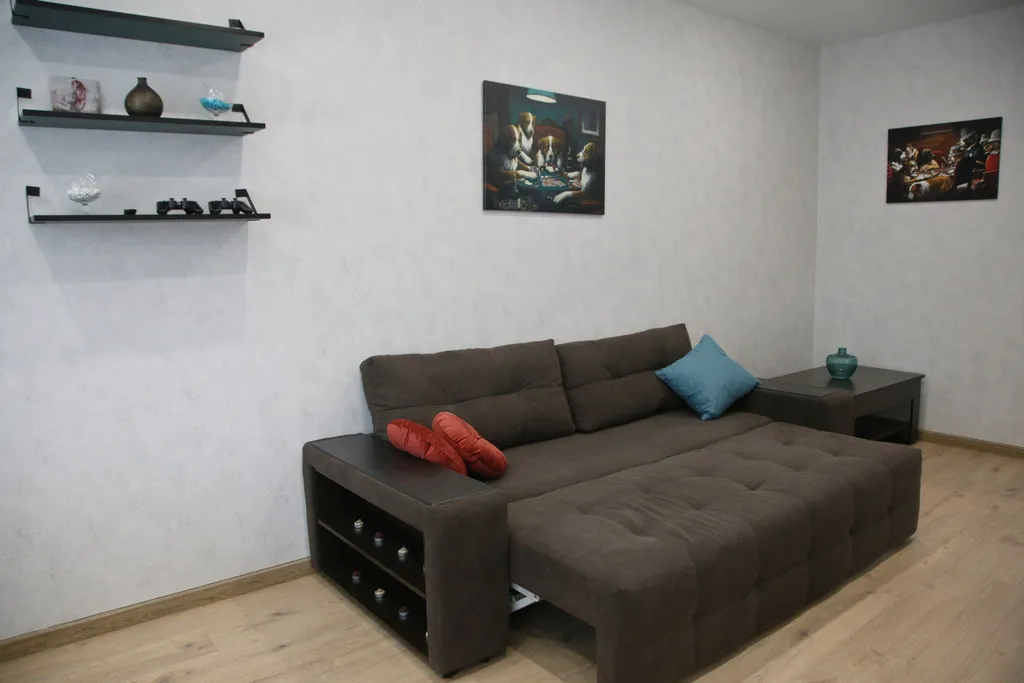 Квартира Апартаменты "Кулидж" - дух игры и атмосфера казино в интерьере — Калининград