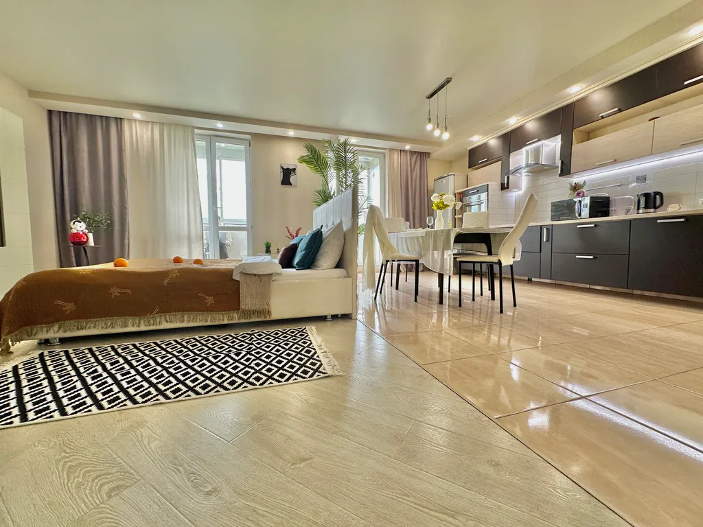 Дизайнерская студия с видом на Одинцово с 22 этажа