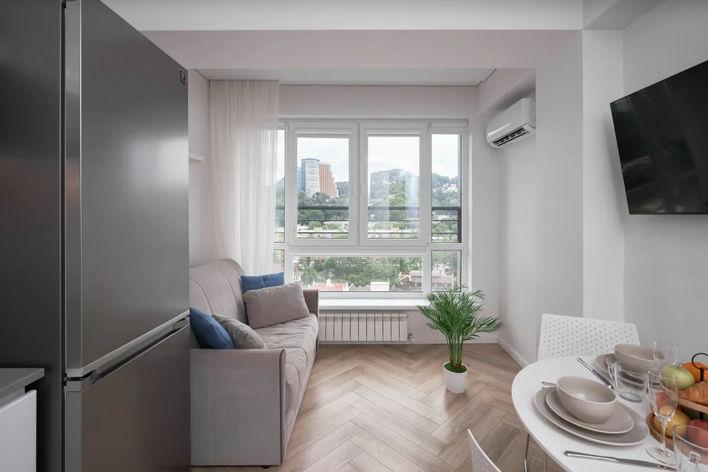 Однокомнатная квартира с шикарным видом в ЖК Каравелла Португалии