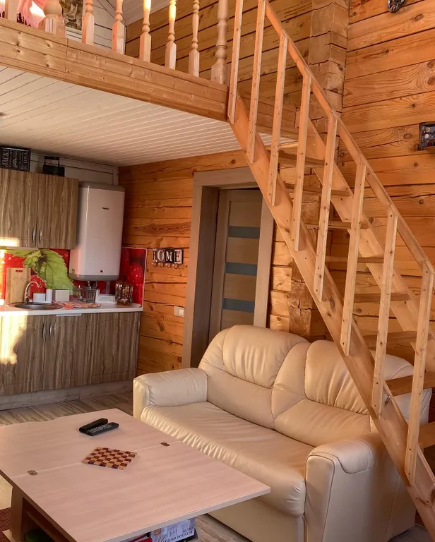 Дом-баня с видом на Волгу