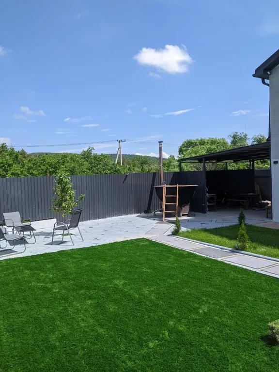 Коттедж 220m2 — чан, большая терраса, Wi-Fi