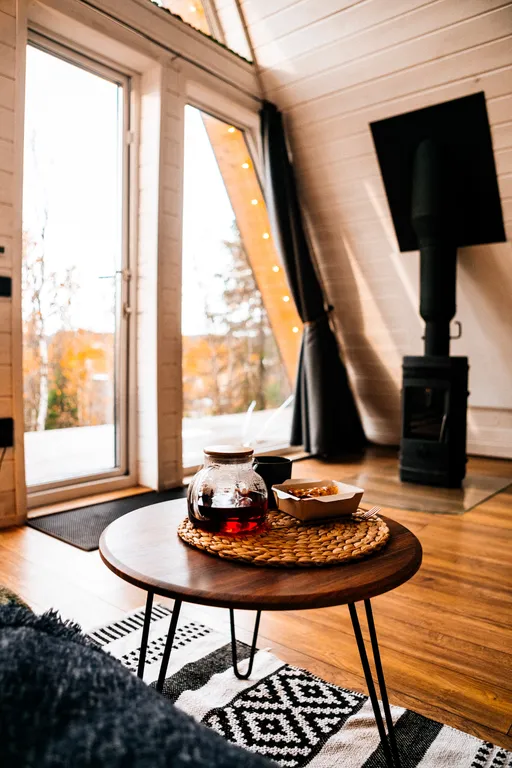 Уютный домик с сауной на берегу реки Dacha Winehouse