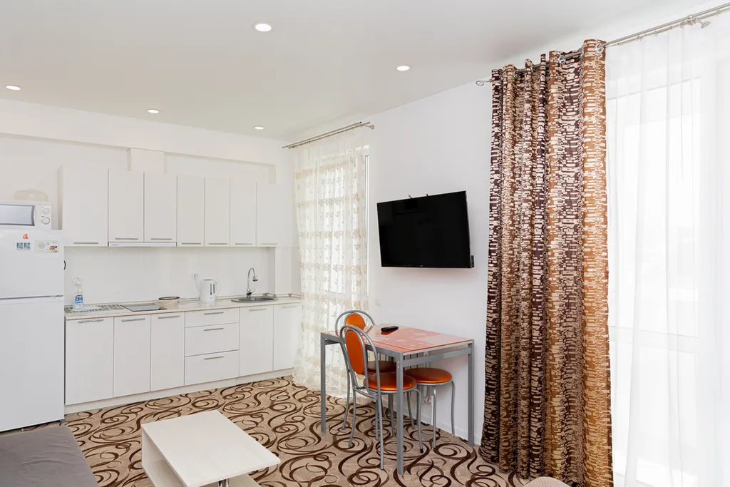 Современная студия в ЖК Грин Палас Мира-Пуркаева