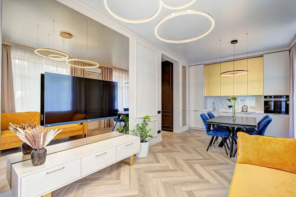 Большая дизайнерская квартира в ЖК Аллея Парк