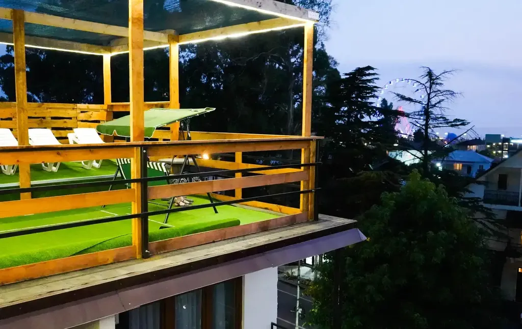 Квартира Квартира 2-х местный номер 1-но комнатный пк с балконом с видом на горы — Гагра