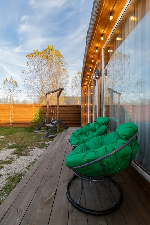 Дом 35m2 — чан, кухня, Wi-Fi