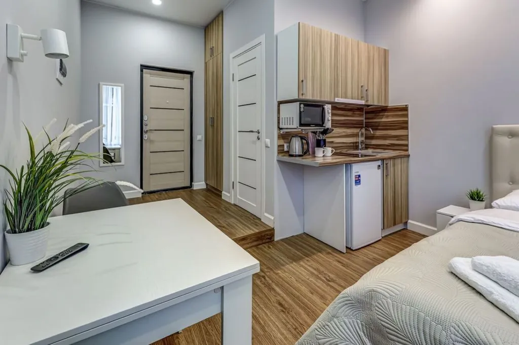 Квартира Квартира Уютная студия — Санкт-Петербург