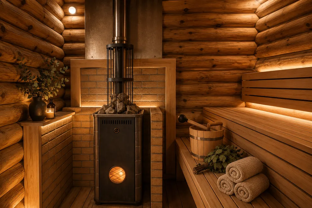 Коттедж 88m2 — чан, финская сауна, Wi-Fi