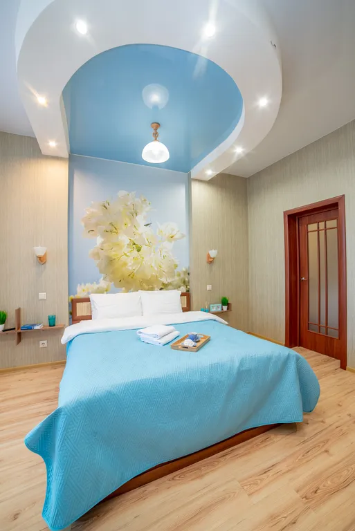 Красная вишня и голубика