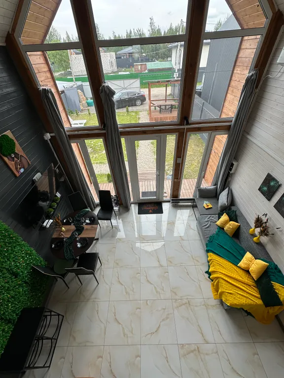 Красивый барнхаус с баней и банным чаном