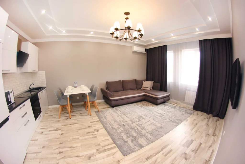 Квартира Двухкомнатные апартаменты в ЖК рядом с ТРЦ Мега — Алматы