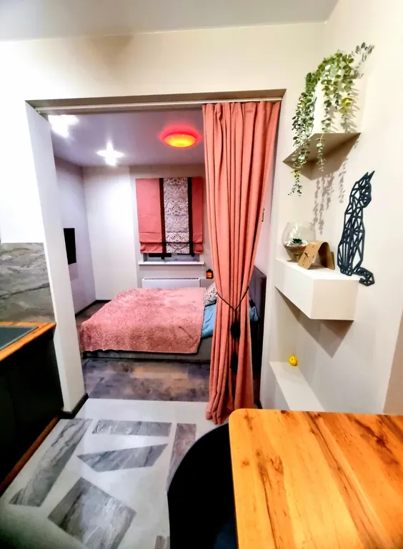 Уютная студия в сердце города на 13 этаже с панорамным видом