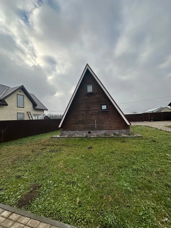 Уютный дом А-фрейм на базе отдыха глэмпинге "Салтыковские