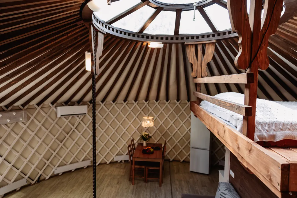 Современная круглогодичная Юрта со всеми удобствами рядом с Коломной