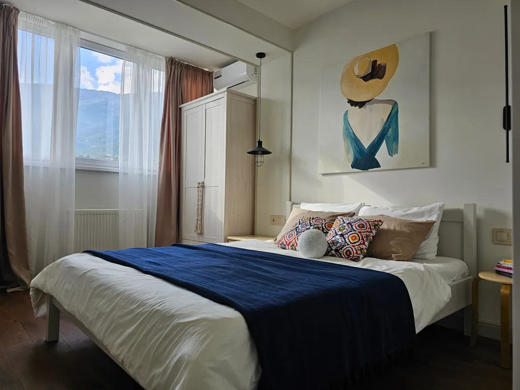 Уютная квартира с видом на горы