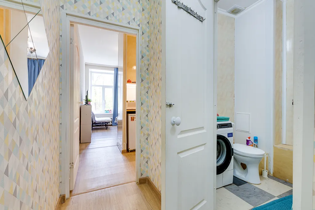 Квартира Квартира Студия рядом с метро Елизаровская — Санкт-Петербург