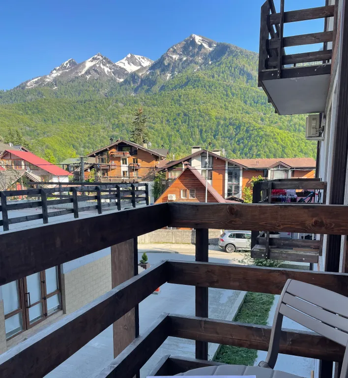 Уютная студия в центре Красной поляны