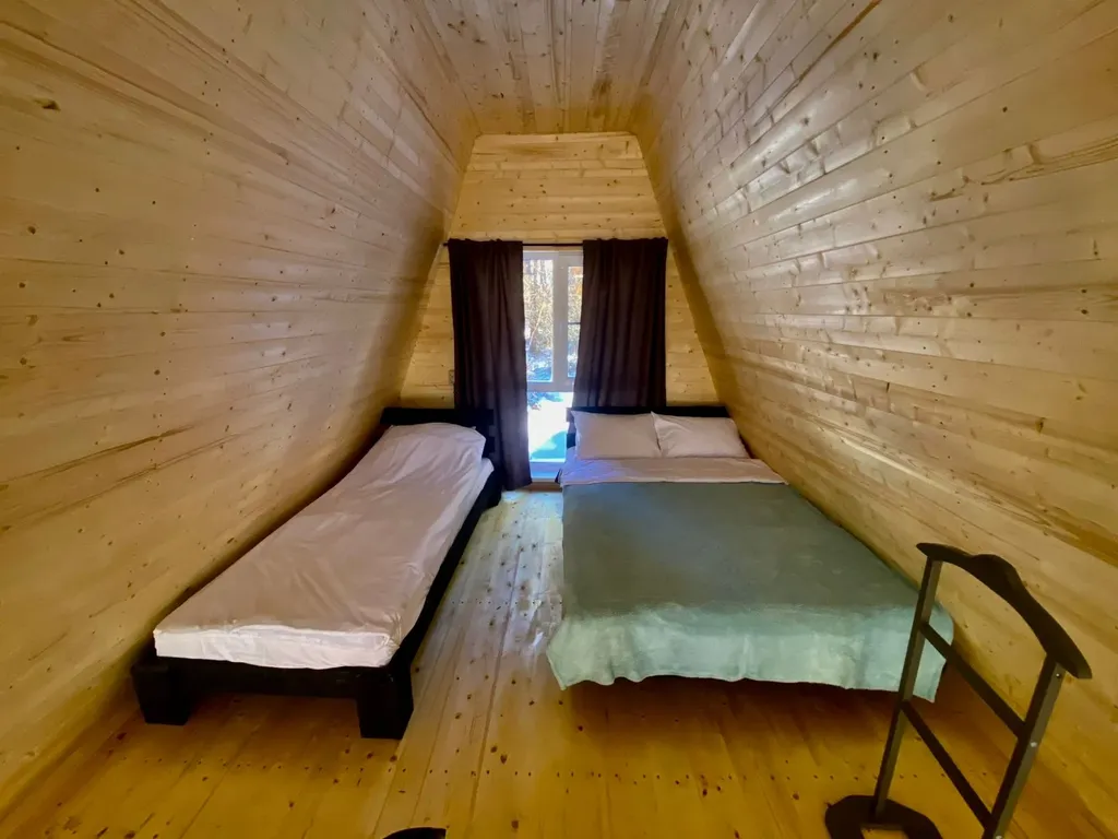 Коттедж Коттедж A-frame №2 в лесу — Архыз