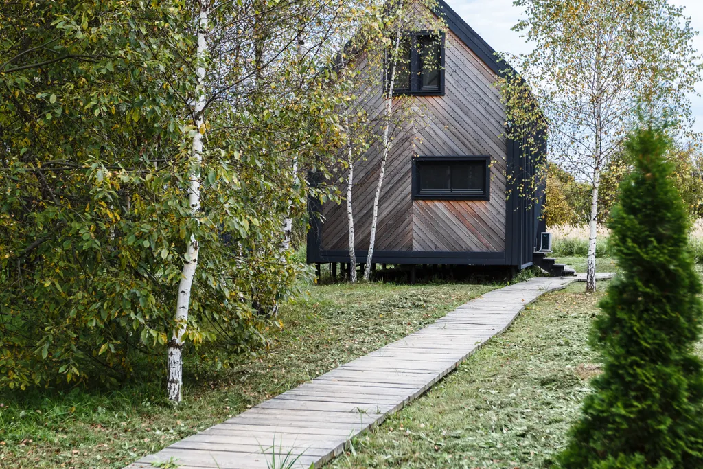 Коттедж Дом с панорамными окнами — Можайск