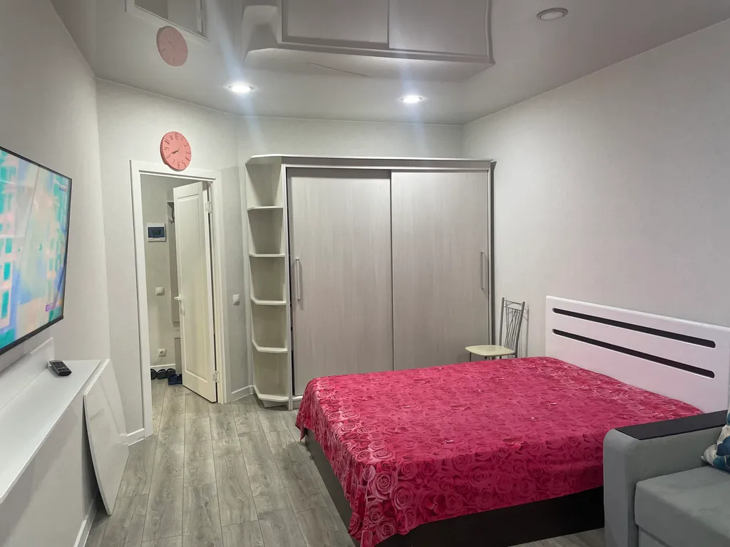 Просторная квартира с видовым балконом близ Питьевой Галереи Санатории